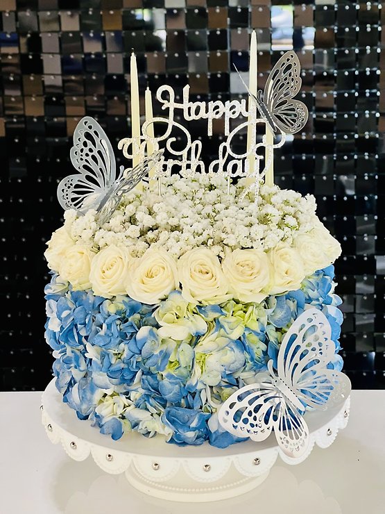 Blooming Birthday Cake
